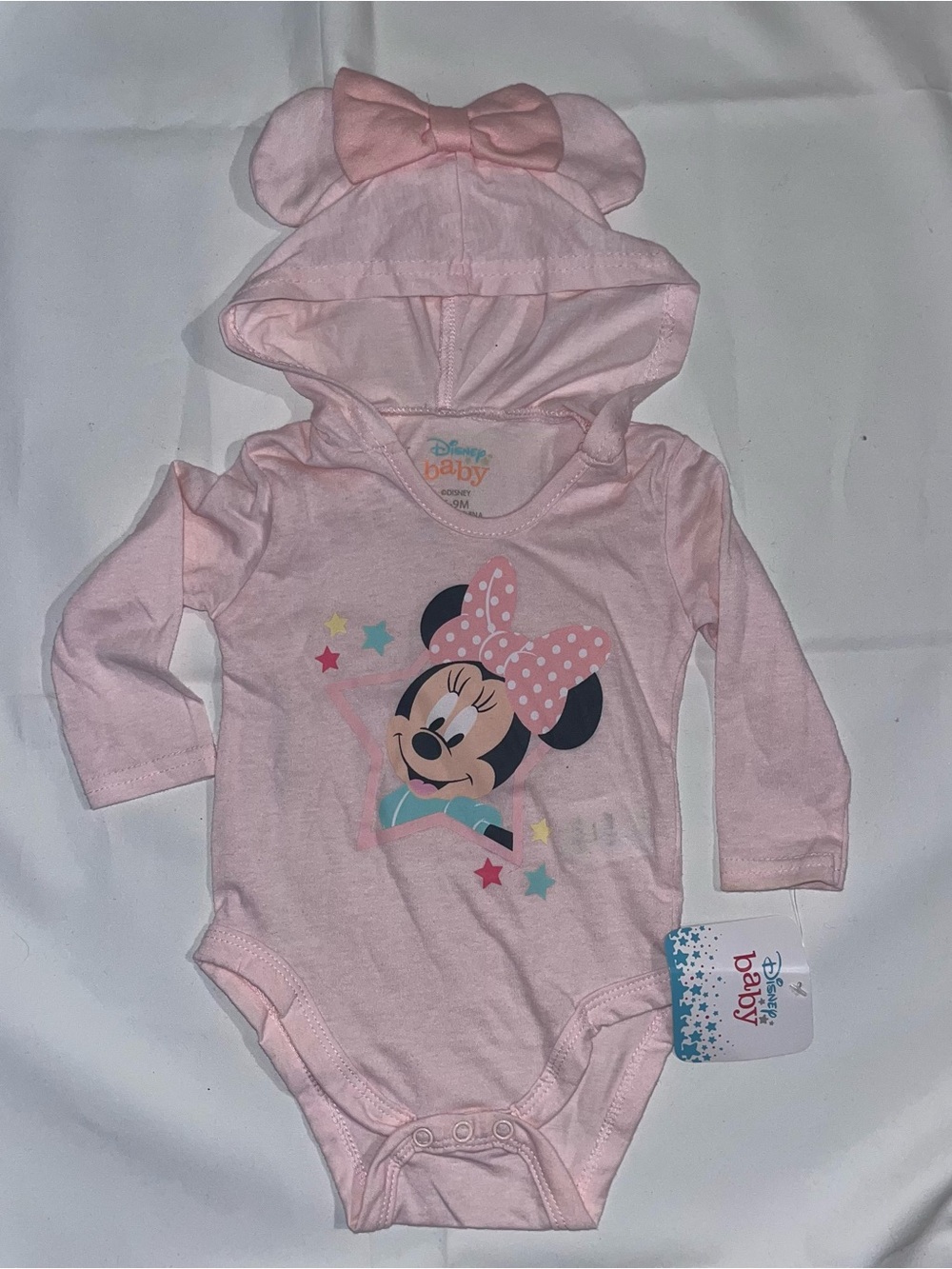 Disney Baby Minnie Mouse Onesie NWT 6M